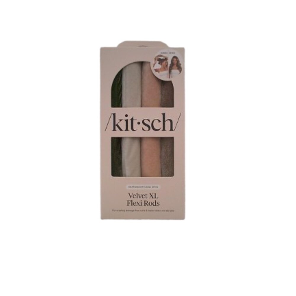 Kitsch Eucalyptus Velvet XL Flexi Rods 4pc Set